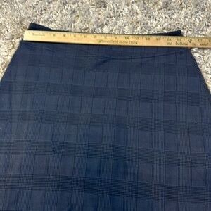 Athleta Women's Plaid Everyday Skort Skirt Stretchy Liner Shorts Sz S Black Gray